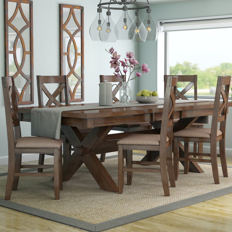 Laurel Foundry Modern Farmhouse Isabell 7 Piece Dining Set & Reviews